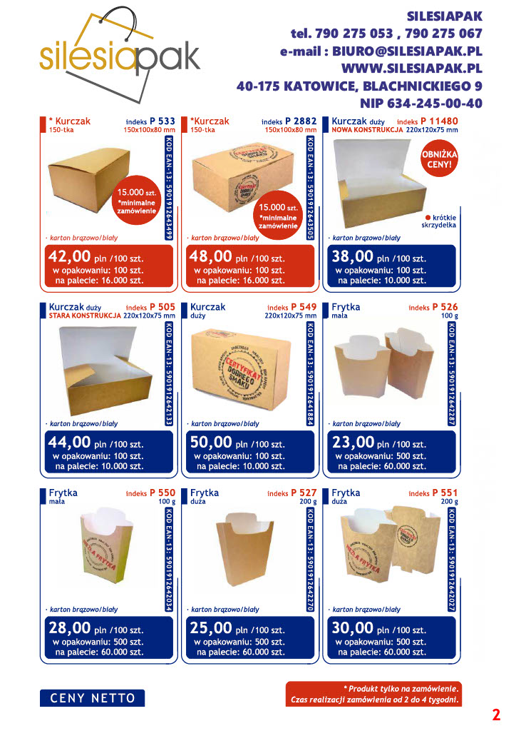 SILESIAPAK Opakowania Cateringowe