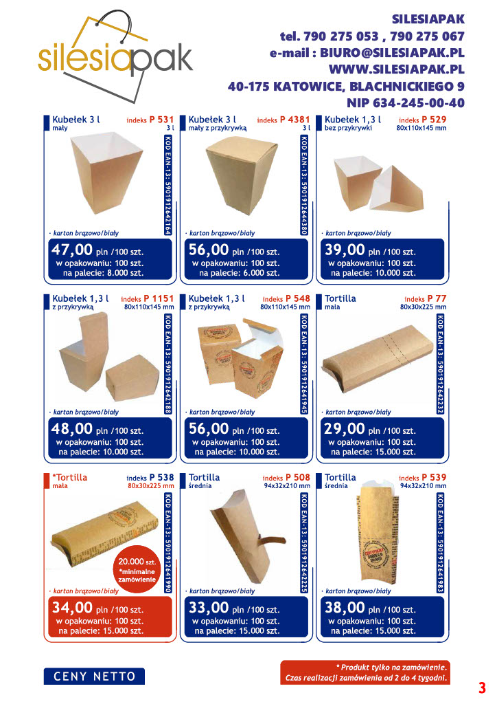 SILESIAPAK Opakowania Cateringowe