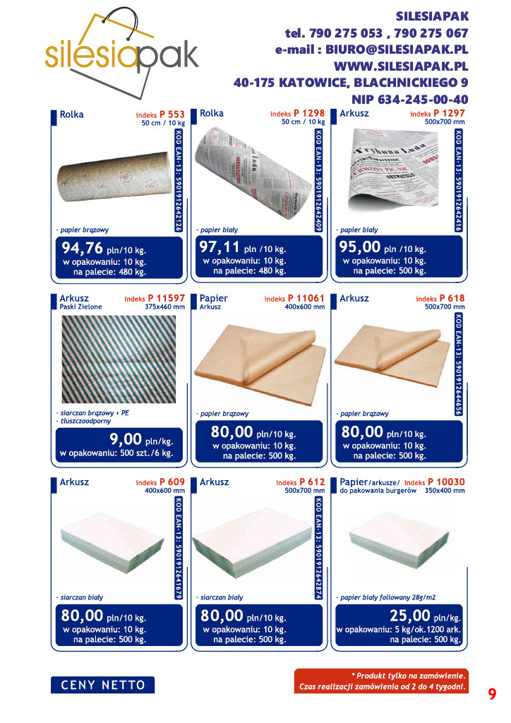 SILESIAPAK Opakowania Cateringowe